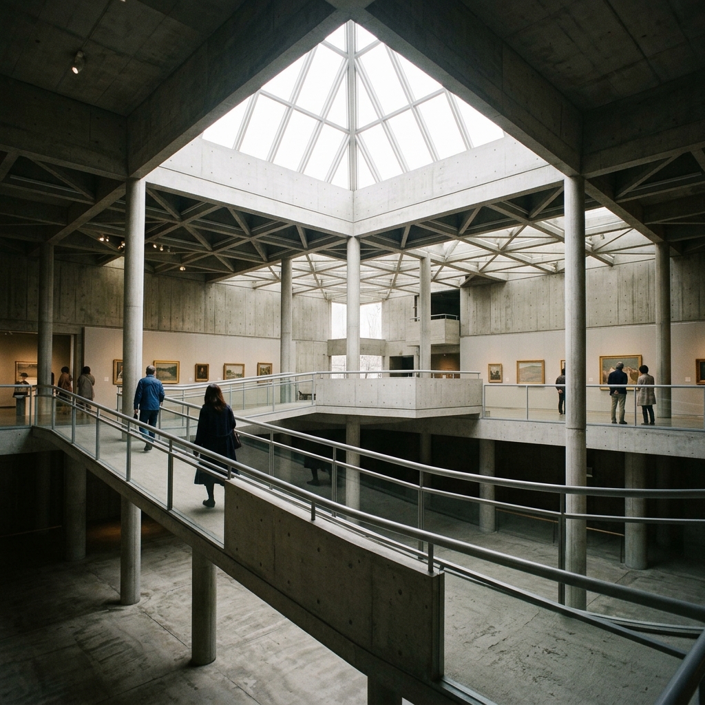 国立西洋美術館スロープ