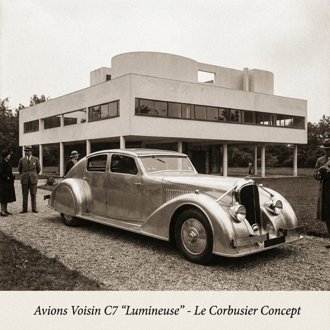 コルビジェと自動車