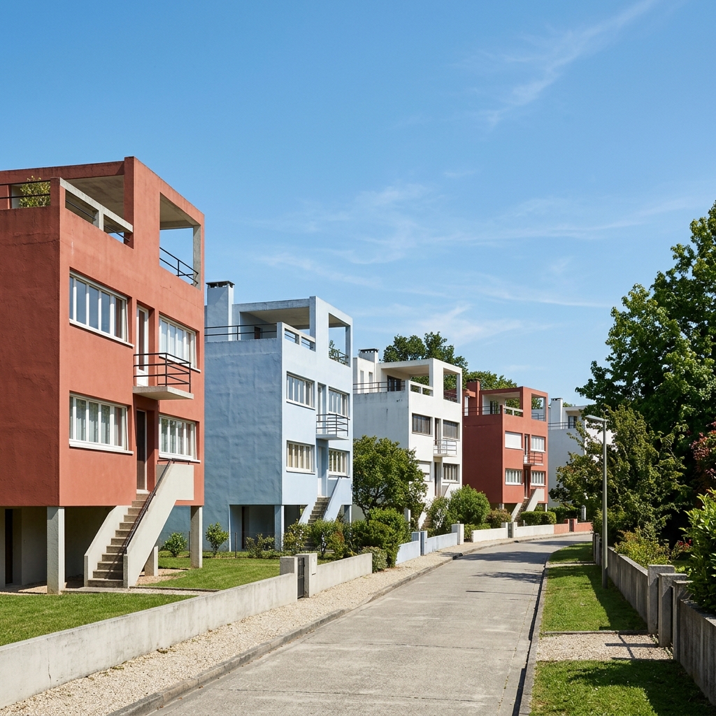 ペサックの集合住宅（フランス・ペサック）