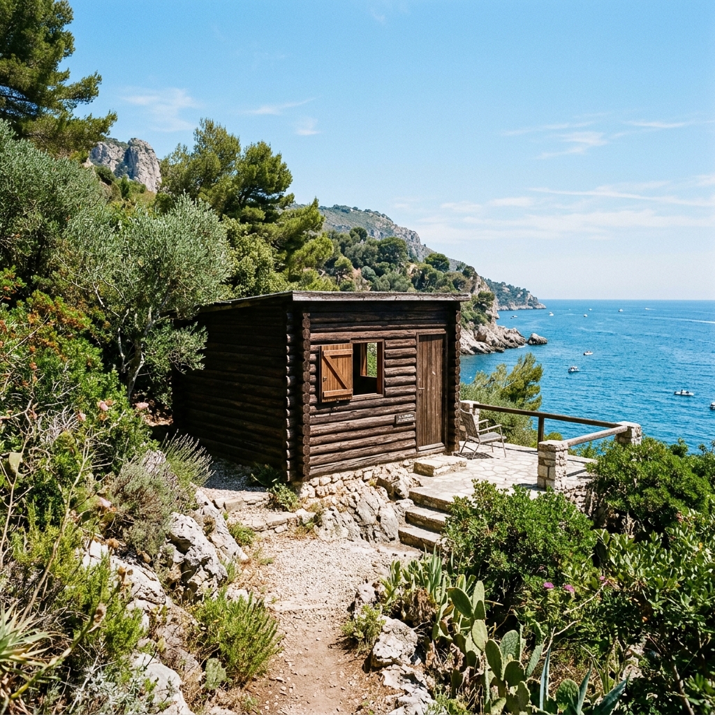 カップ＝マルタンの休暇小屋（フランス・カップ＝マルタン）